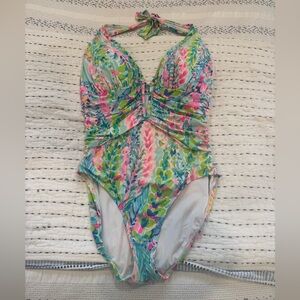 Lilly Pulitzer Floral Swimsuit